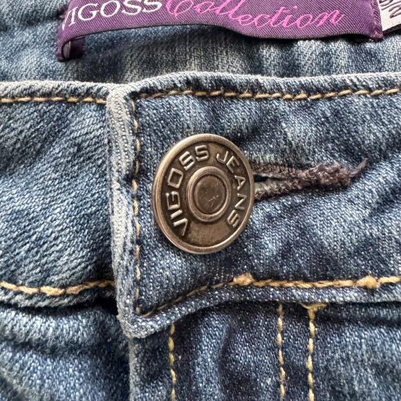 Vigoss Jeans Women's Sz 5/6 28 The Miami Boot Bootcut Distressed Grunge Low Rise - Picture 5 of 16